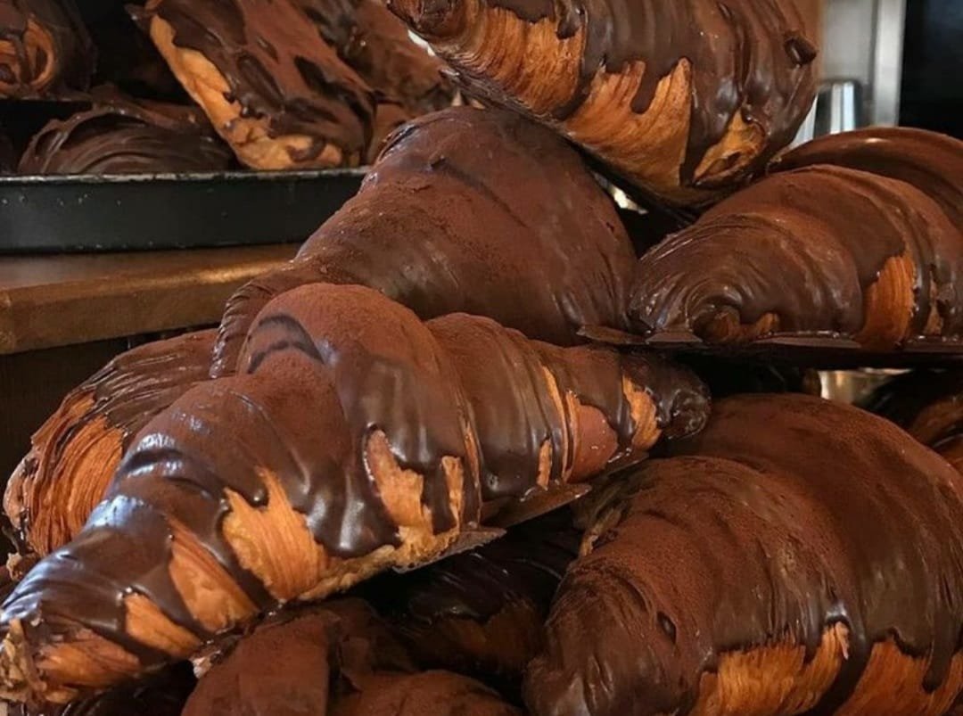 Croissant glazurat